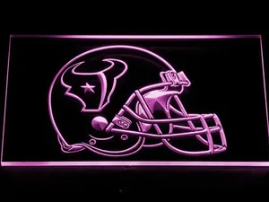 Houston Texans Helmet LED Neon Sign