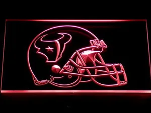 Houston Texans Helmet LED Neon Sign