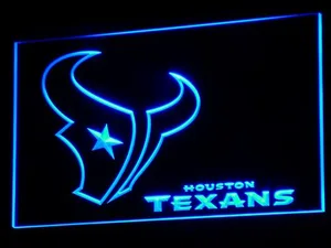 Houston Texans Logo LED Neon Sign