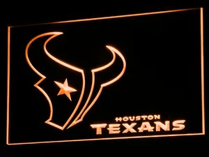 Houston Texans Logo LED Neon Sign
