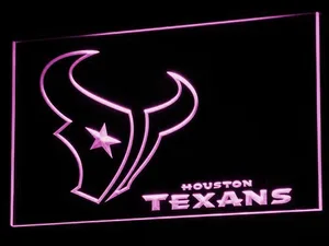 Houston Texans Logo LED Neon Sign