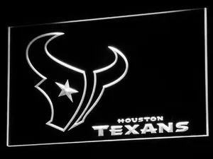 Houston Texans Logo LED Neon Sign