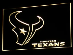 Houston Texans Logo LED Neon Sign