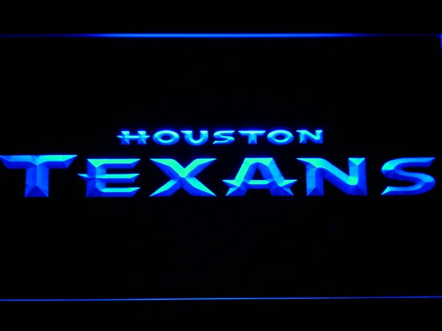 Houston Texans Text LED Neon Sign