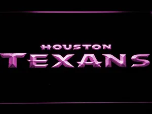 Houston Texans Text LED Neon Sign