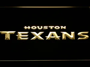 Houston Texans Text LED Neon Sign