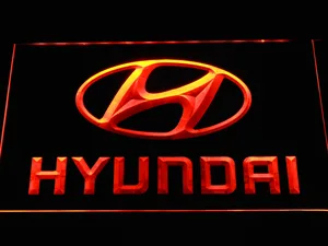 Hyundai LED Neon Sign