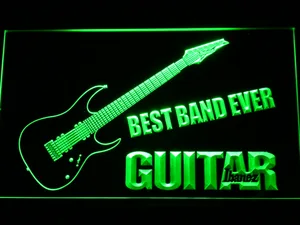Ibanez Guitar Best Band Ever LED Neon Sign