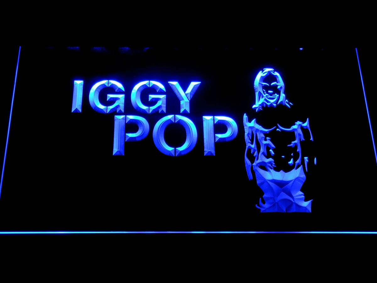 Iggy Pop LED Neon Sign