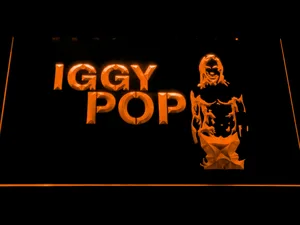 Iggy Pop LED Neon Sign