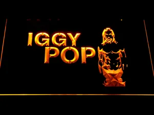 Iggy Pop LED Neon Sign