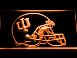 Indiana Hoosiers Helmet LED Neon Sign
