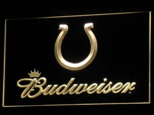 Indianapolis Colts Budweiser LED Neon Sign
