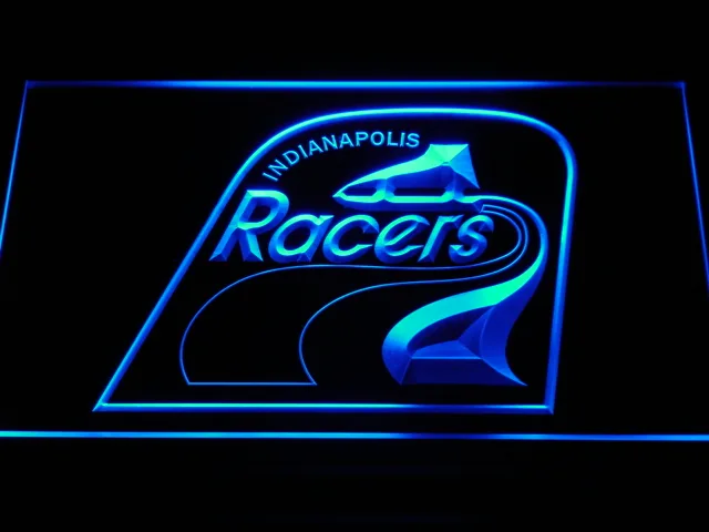 Indianapolis Racers LED Neon Sign - Legacy Edition