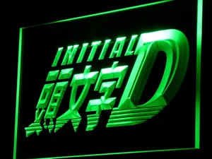 Initial D LED Neon Sign