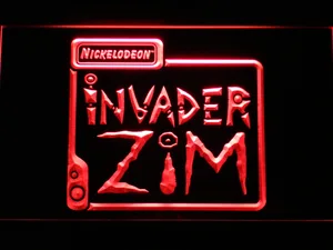 Invader Zim LED Neon Sign