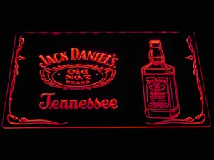 Jack Daniel's Bottle LED Neon Sign