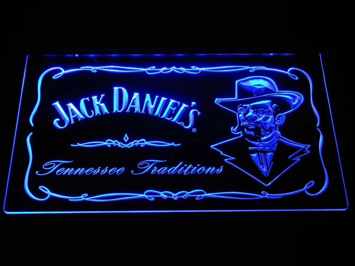Jack Daniel's Face LED Neon Sign
