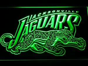Jacksonville Jaguars 1995-1998 Jaguar LED Neon Sign - Legacy Edition