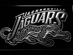 Jacksonville Jaguars 1995-1998 Jaguar LED Neon Sign - Legacy Edition