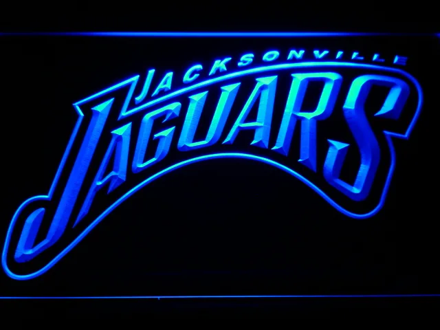 Jacksonville Jaguars 1995-1998 LED Neon Sign - Legacy Edition