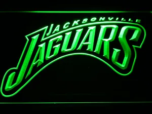 Jacksonville Jaguars 1995-1998 LED Neon Sign - Legacy Edition