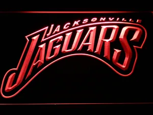 Jacksonville Jaguars 1995-1998 LED Neon Sign - Legacy Edition