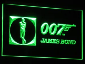 James Bond 007 LED Neon Sign