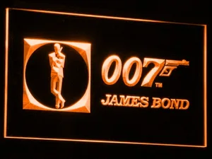 James Bond 007 LED Neon Sign