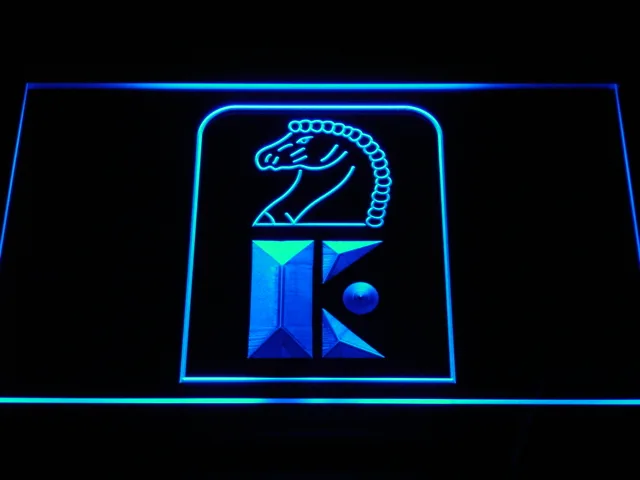 Jersey Knights Logo LED Neon Sign - Legacy Edition