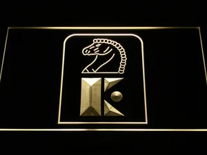 Jersey Knights Logo LED Neon Sign - Legacy Edition