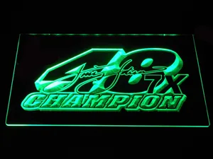Jimmie Johnson 7X Champion LED Neon Sign