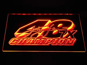 Jimmie Johnson 7X Champion LED Neon Sign