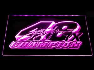 Jimmie Johnson 7X Champion LED Neon Sign
