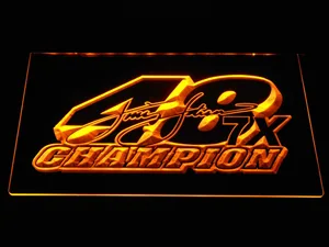 Jimmie Johnson 7X Champion LED Neon Sign