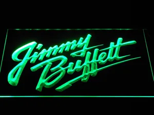 Jimmy Buffett's Script Logo LED Neon Sign