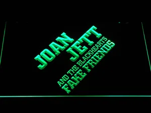 Joan Jett And The Blackhearts Fake Friends LED Neon Sign