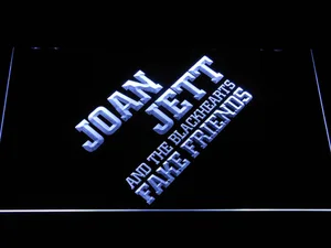 Joan Jett And The Blackhearts Fake Friends LED Neon Sign