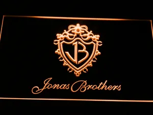 Jonas Brothers LED Neon Sign