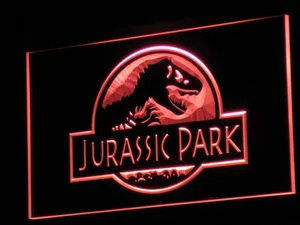 Jurassic Park LED Neon Sign