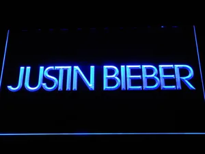 Justin Bieber LED Neon Sign