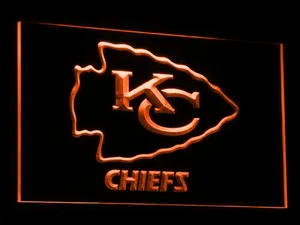 Kansas City Chiefs LED Neon Sign