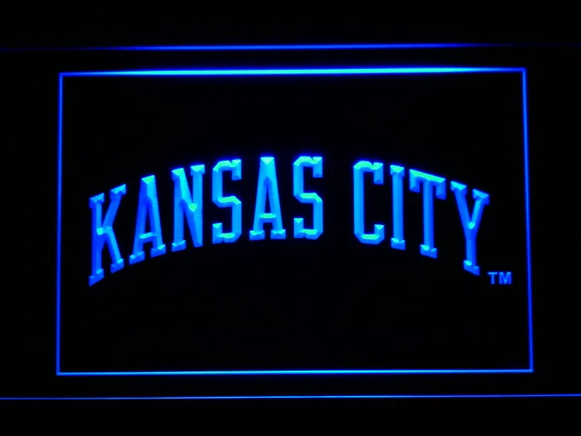 Kansas City Royals 2002-2005 Text LED Neon Sign - Legacy Edition