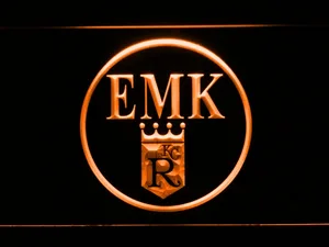 Kansas City Royals EMK Memorial Logo LED Neon Sign - Legacy Edition