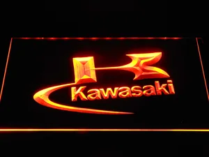 Kawasaki Logo LED Neon Sign