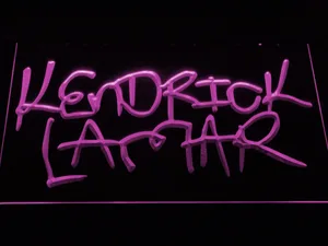 Kendrick Lamar LED Neon Sign