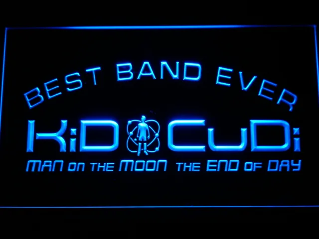 Kid Cudi Best Band Ever LED Neon Sign