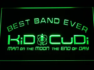 Kid Cudi Best Band Ever LED Neon Sign