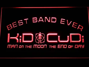 Kid Cudi Best Band Ever LED Neon Sign