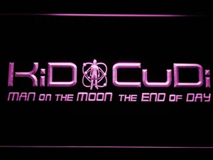 Kid Cudi  Man On The Moon LED Neon Sign